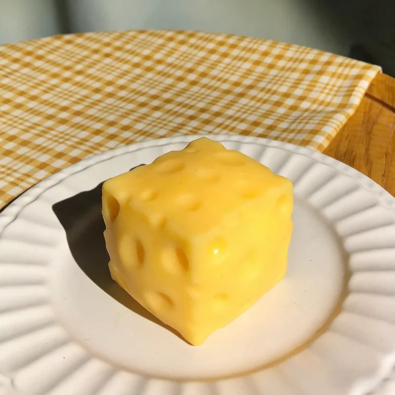 Different Sizes - Cheese Fidget Toy! (Orange Cheese Color)