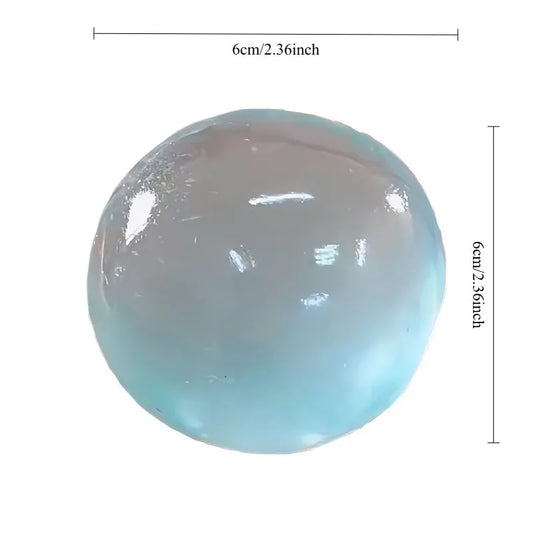 Blue Moldable Squishy Ball