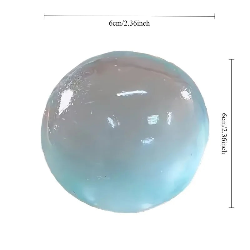 Blue Moldable Squishy Ball