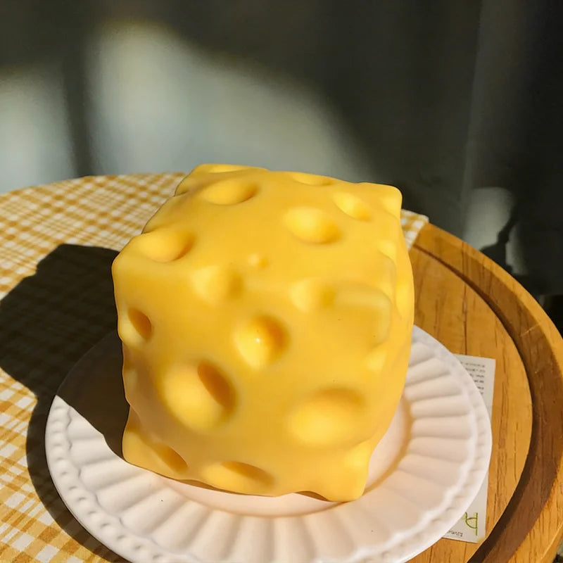 Different Sizes - Cheese Fidget Toy! (Orange Cheese Color)