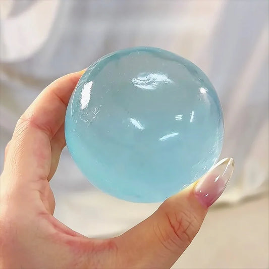 Blue Moldable Squishy Ball