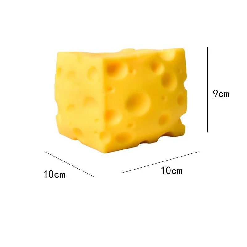 Different Sizes - Cheese Fidget Toy! (Orange Cheese Color)