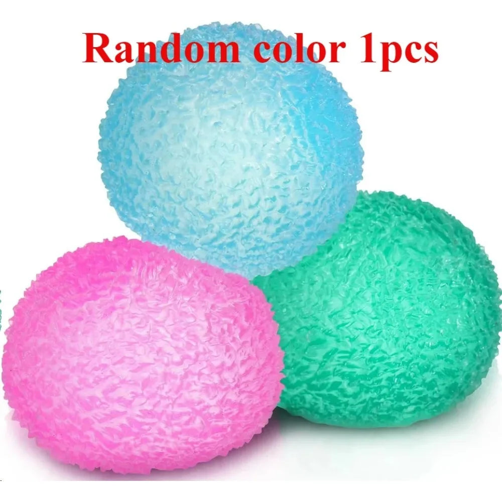 Squishy Multicolor Ice Ball – Stress Relief Fun!