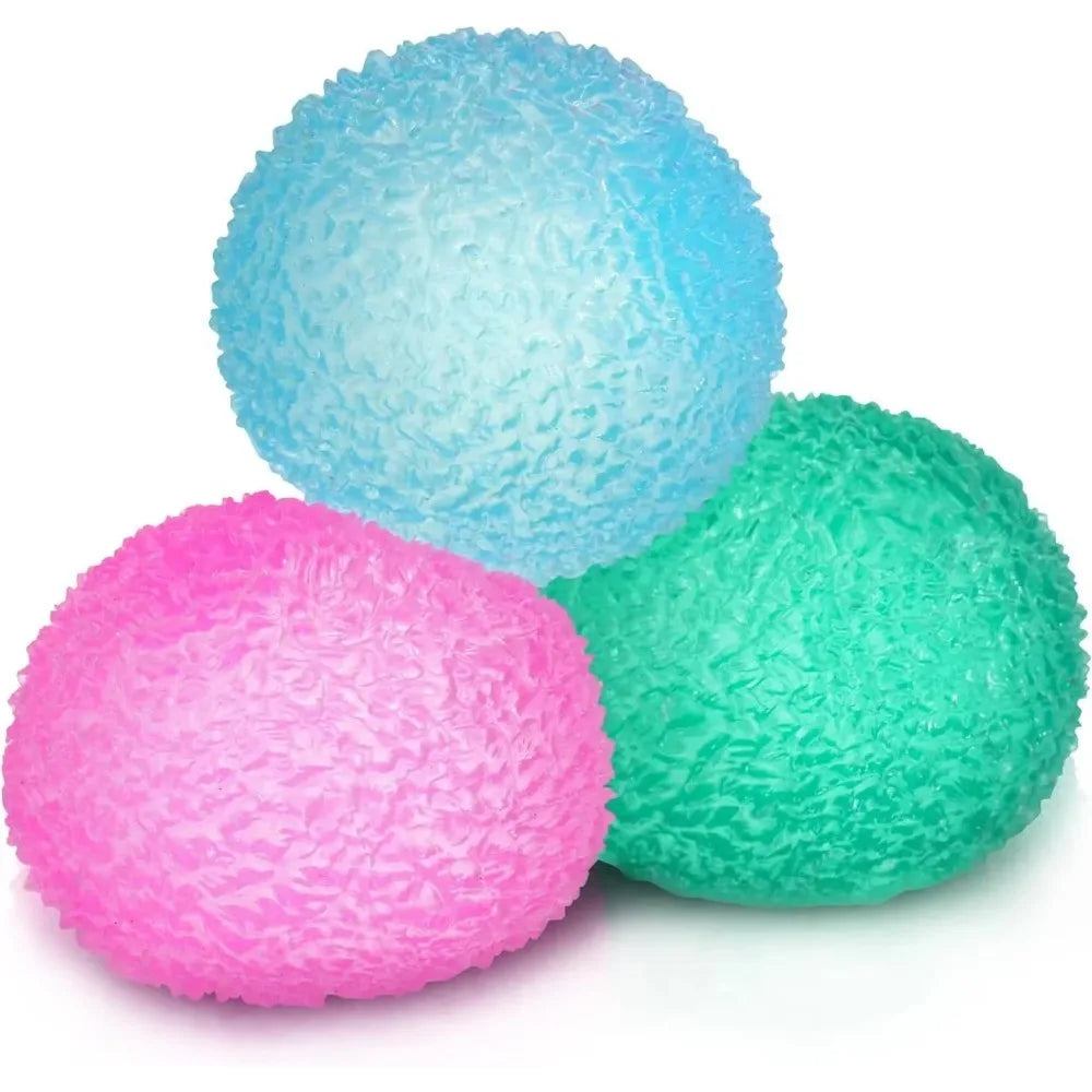 Squishy Multicolor Ice Ball – Stress Relief Fun!